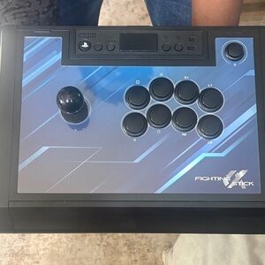 Fighting Stick Arcade Controller - Black and Blue
